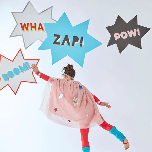 Pink Superhero Costume - Meri Meri