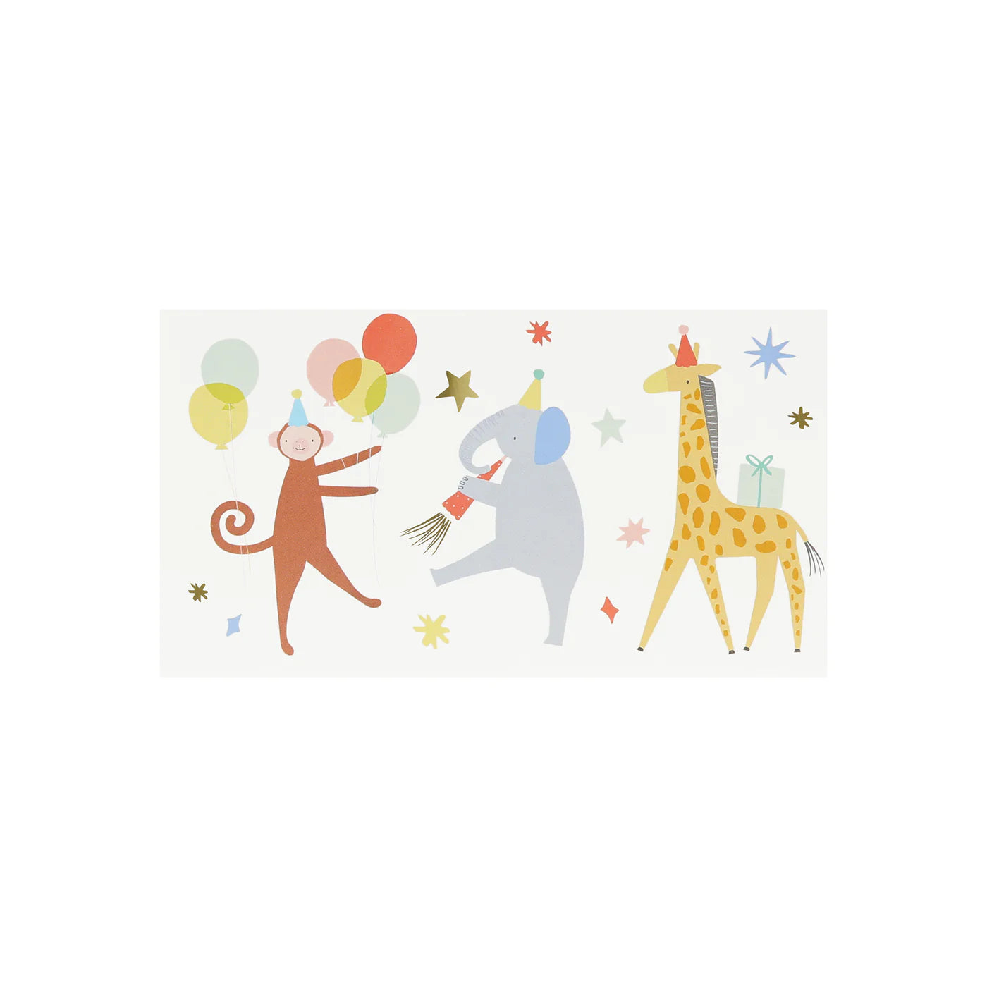 Meri Meri Temporary Tattoos - Animal Parade