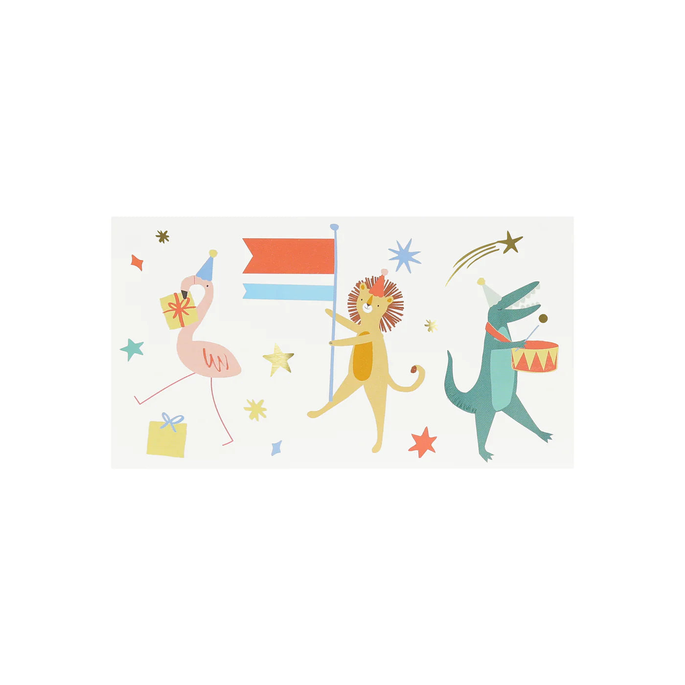 Meri Meri Temporary Tattoos - Animal Parade