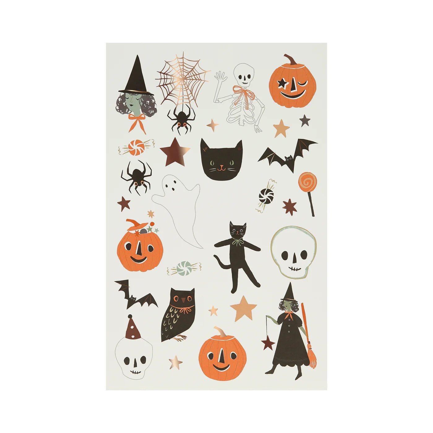 Meri Meri Tattoos- It's Halloween!