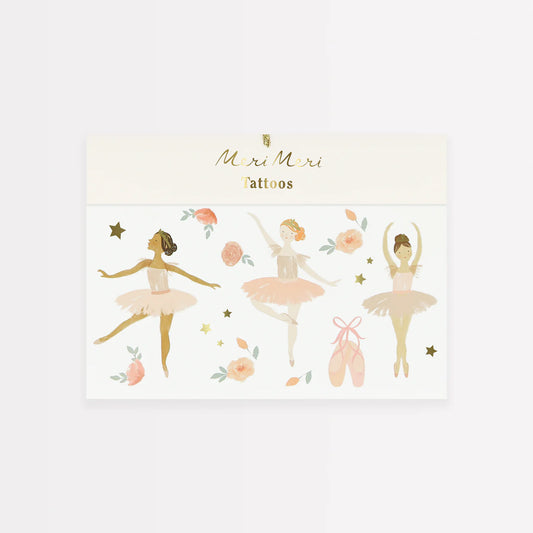 Meri Meri Temporary Tattoos - Ballet