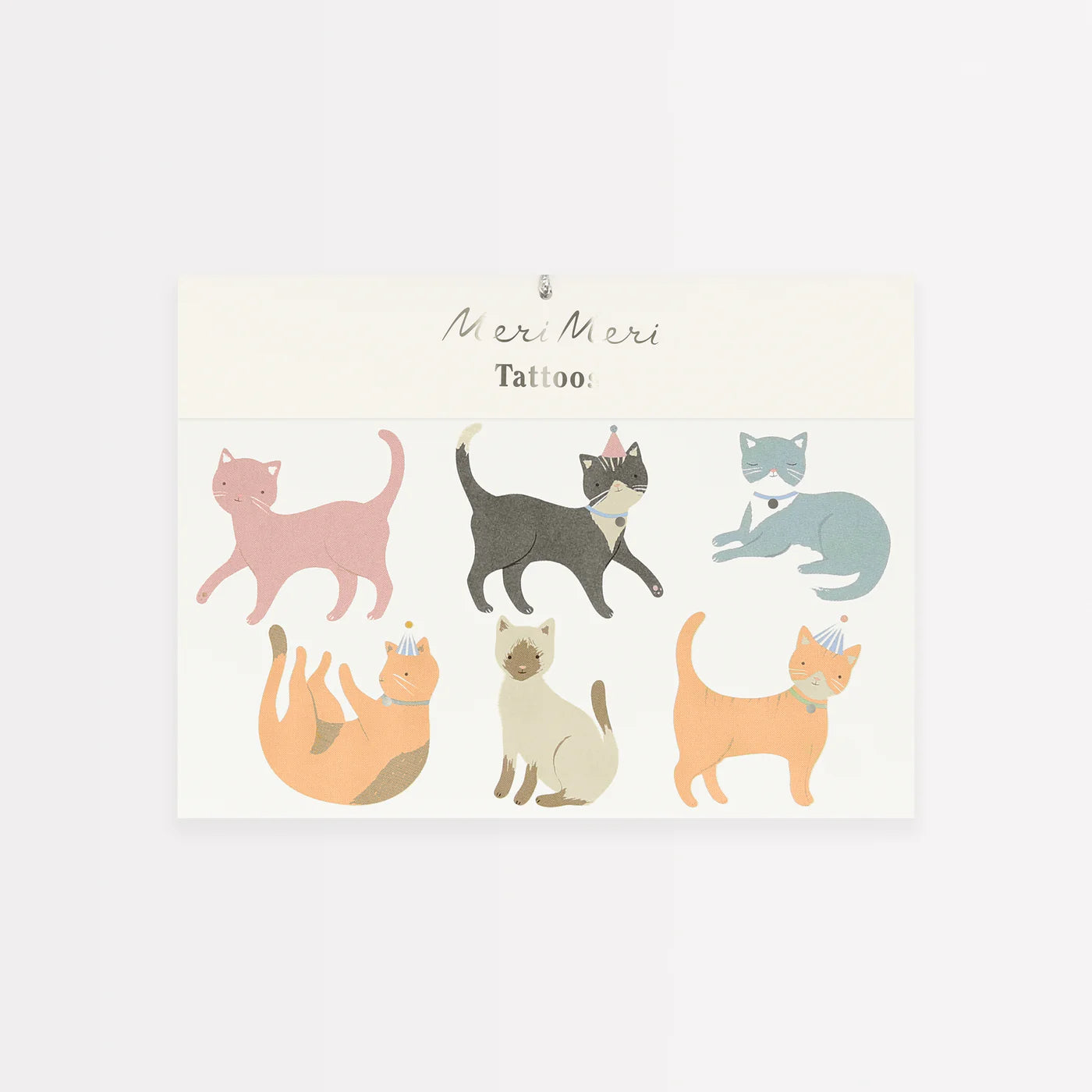 Meri Meri Temporary Tattoos - Cats