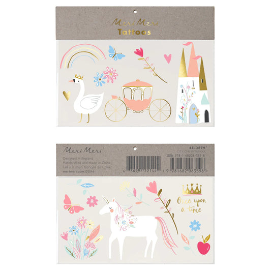 Meri Meri Temporary Tattoos - Princess