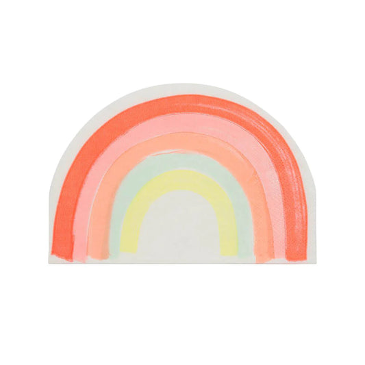 Meri Meri Neon Rainbow Napkins