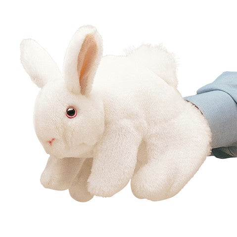 White Bunny Rabbit Puppet by Folkmanis