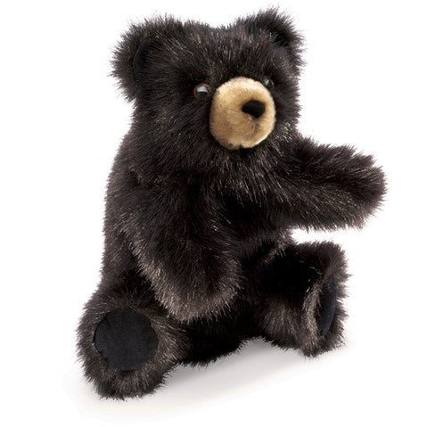 Baby Black Bear Puppet by Folkmanis