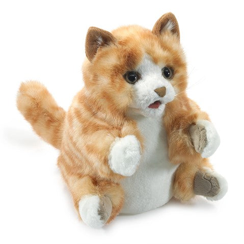 Orange Tabby Kitten Puppet by Folkmanis
