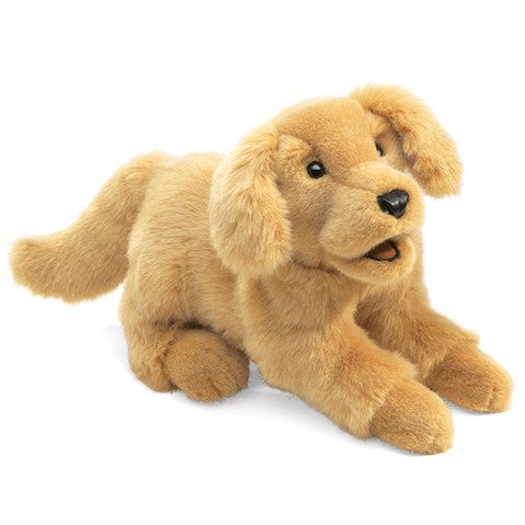 Golden Retriever Puppet by Folkmanis