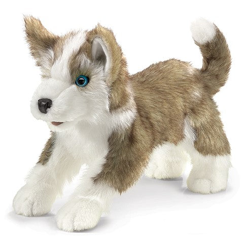 Wolf Pup Puppet by Folkmanis