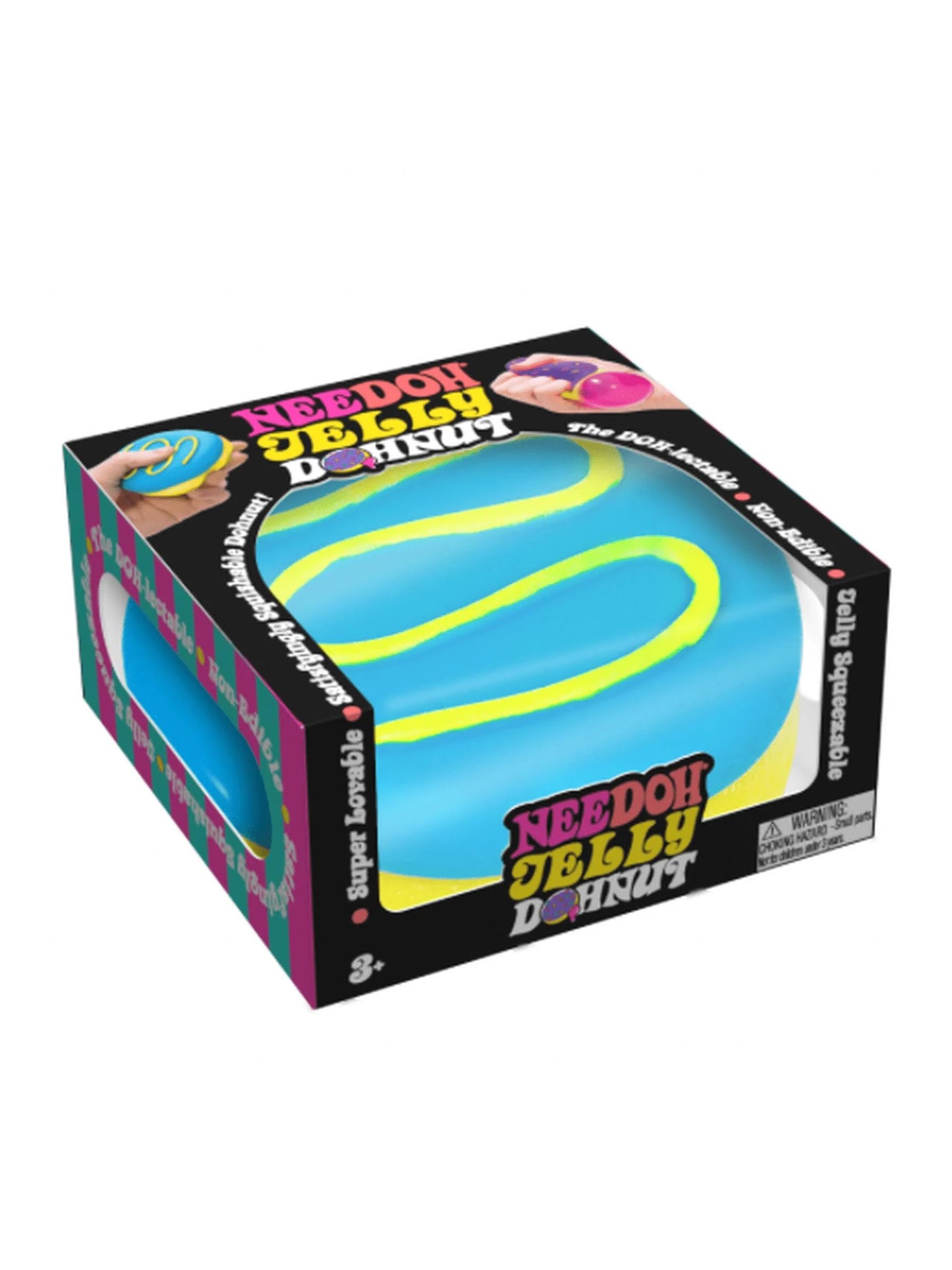 NeeDoh Jelly Dohnut (Assorted Colors)