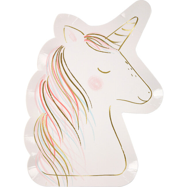 Meri Meri Unicorn Paper Plates