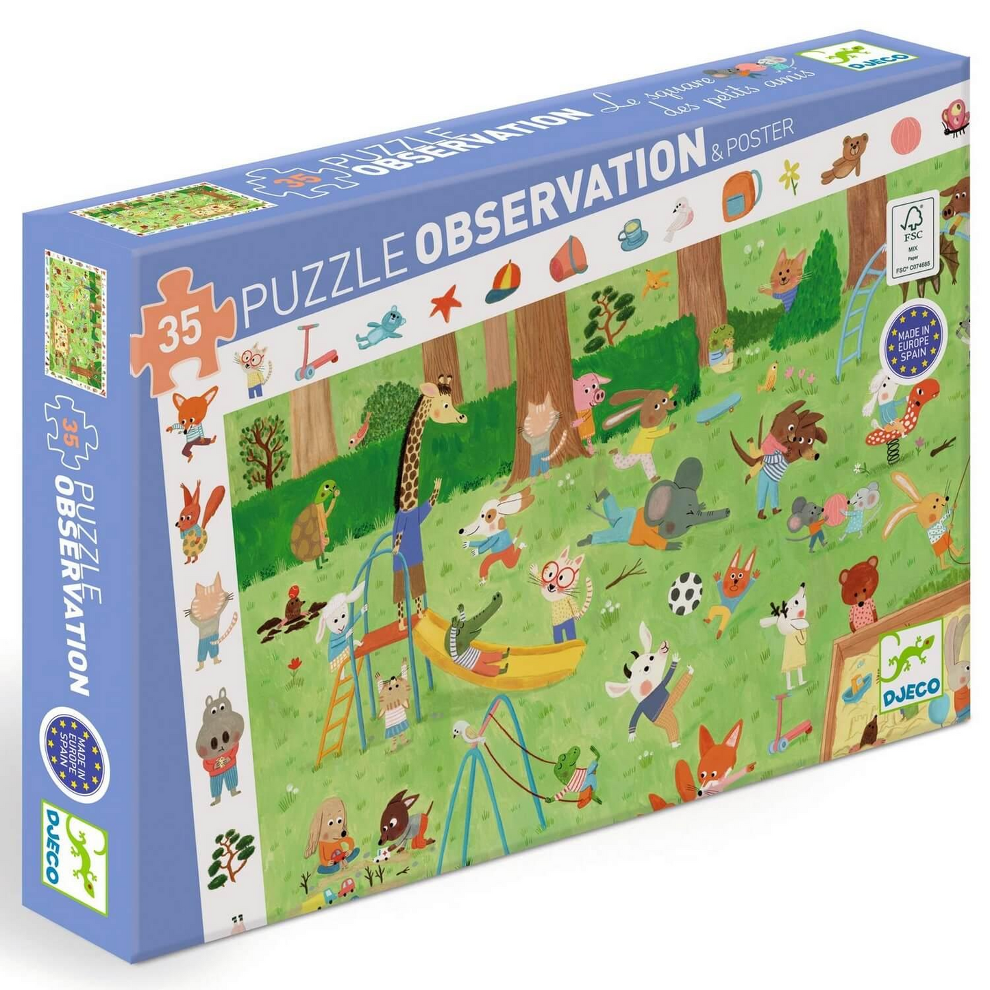 Little Friends Garden Observation - 35 Piece Puzzle