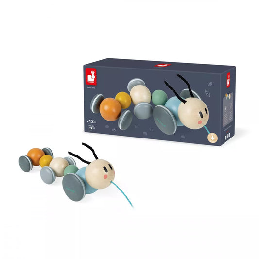 Pull-Along Caterpillar by Janod