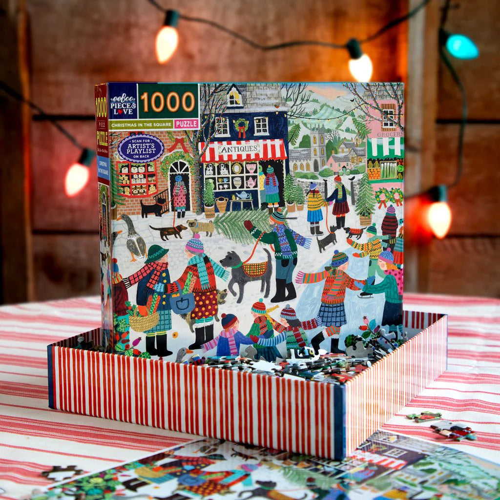Christmas in the Square Puzzle by eeBoo