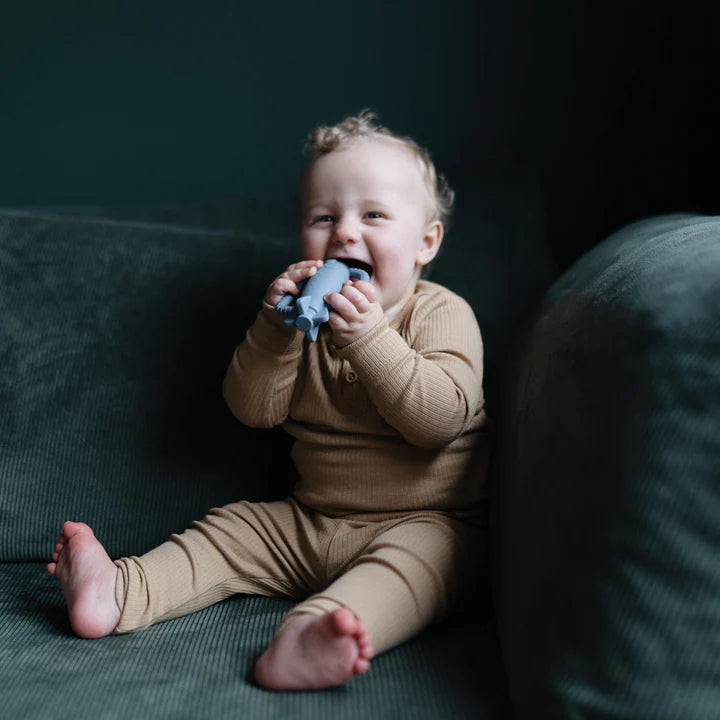 Rocket Rattle Teether by mushie