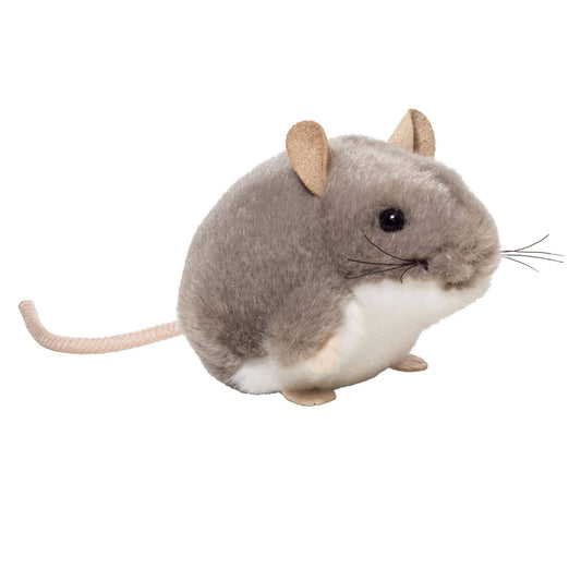 Tiny Grey Mouse Plush