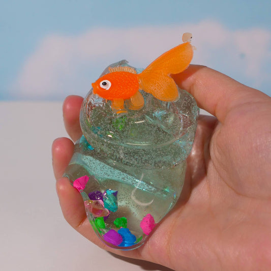 Goldy the Fish Slime - Mini