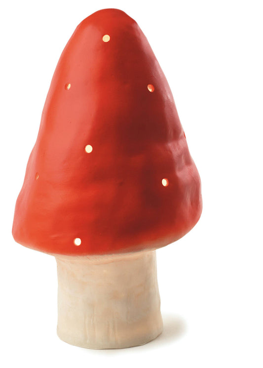 Mushroom Lamp Small - Red