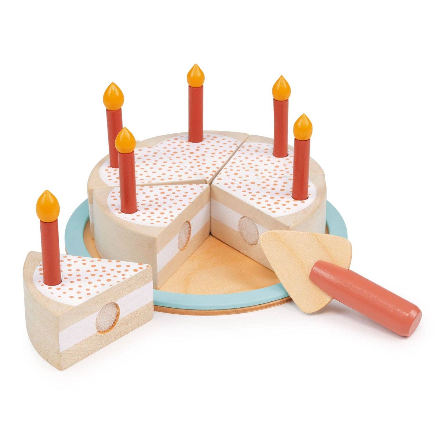 Wooden Birthday Cake