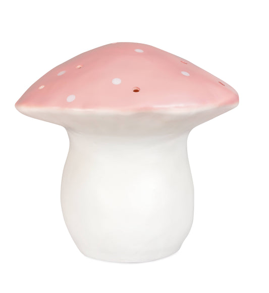 Mushroom Lamp Medium - Vintage Pink