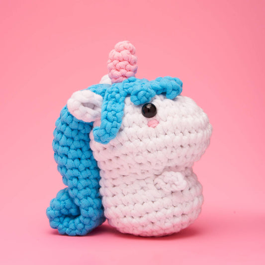 Billy the Unicorn Beginner Crochet Kit - The Woobles