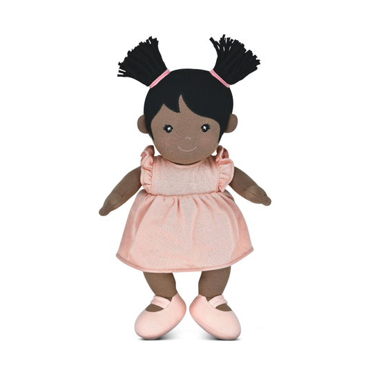 Apple Park Kids Doll- Mia in Pink