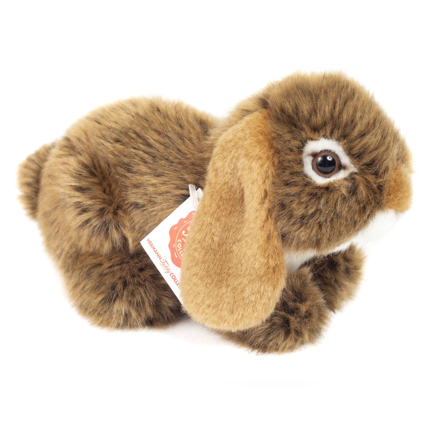 Floppy-Eared Brown Rabbit Soft Plush